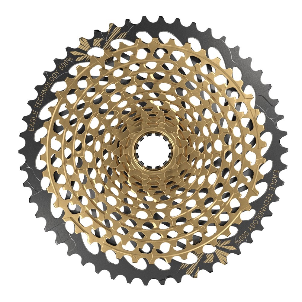 Sram XX1 Eagle XG-1299 Gold Cassetta Pignoni 10-50 12v Cassette SRAM