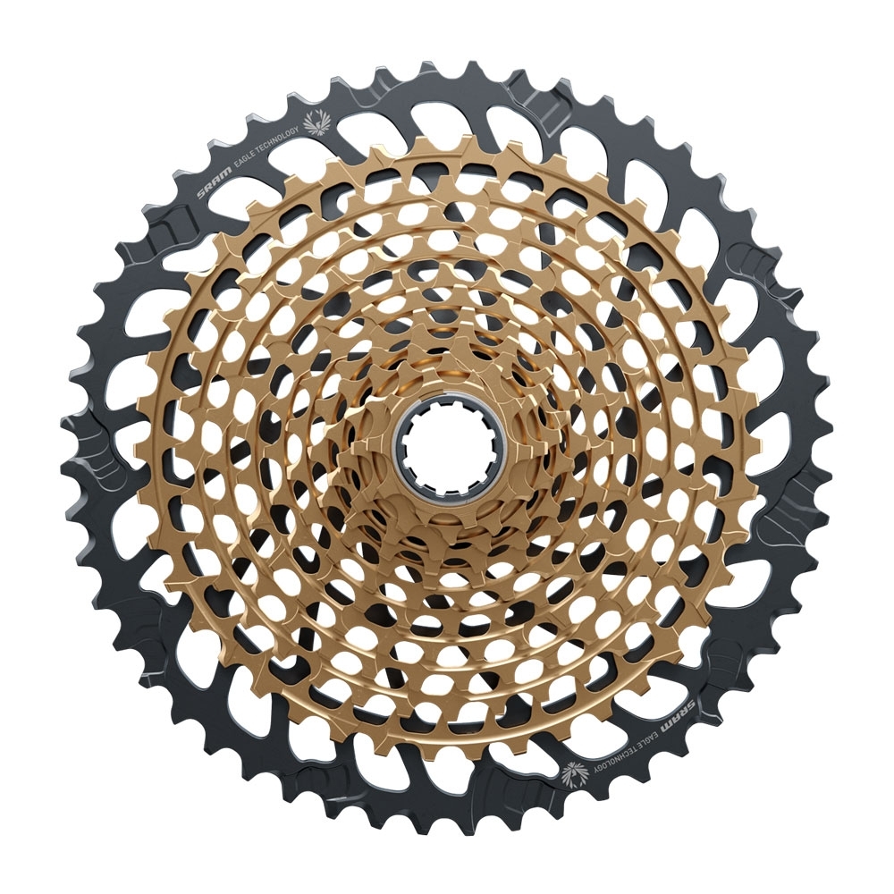 Sram XX1 Eagle XG-1299 Gold Cassetta Pignoni 10-52 12v Cassette SRAM