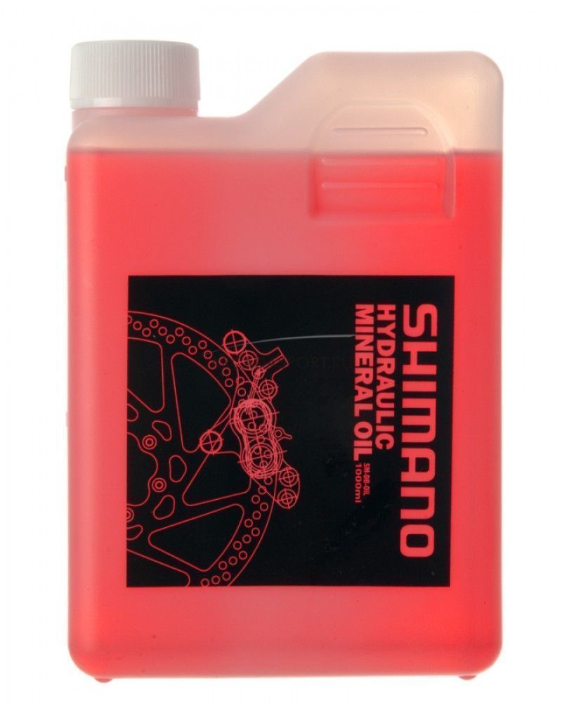 Shimano Olio Minerale per Freni a Disco Tanica 1 Litro Manutenzione & Spurgo Shimano